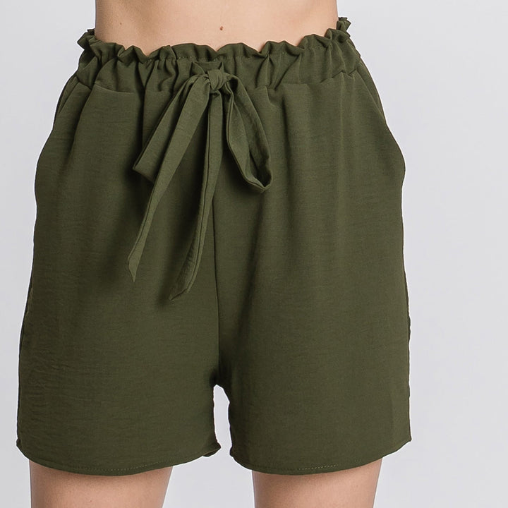 Breezy High Waisted Shorts Image 4