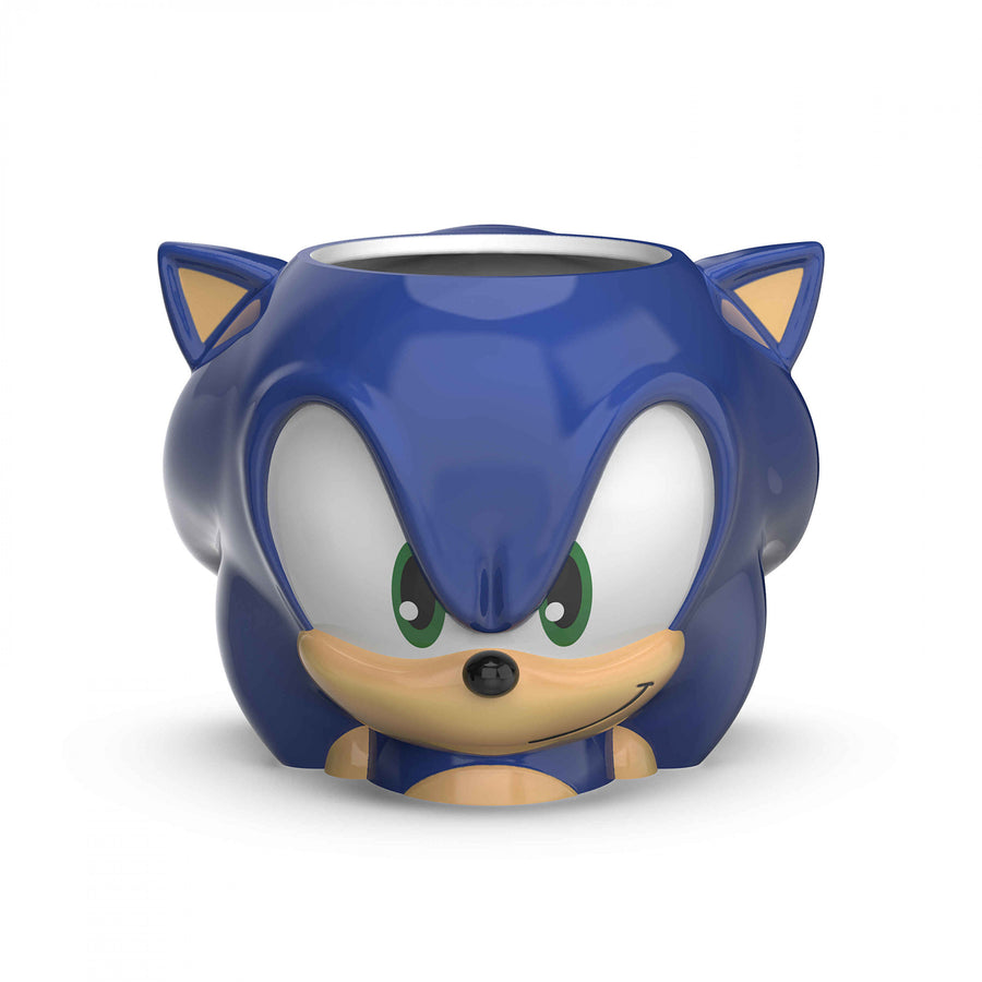Sonic The Hedgehog 15oz Sculpted Ceramic Mug Image 1