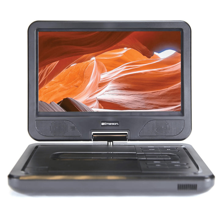 Emerson 10" DVD Player with Built-In SpeakerSwivel Screen and Multi-Media Input Image 4