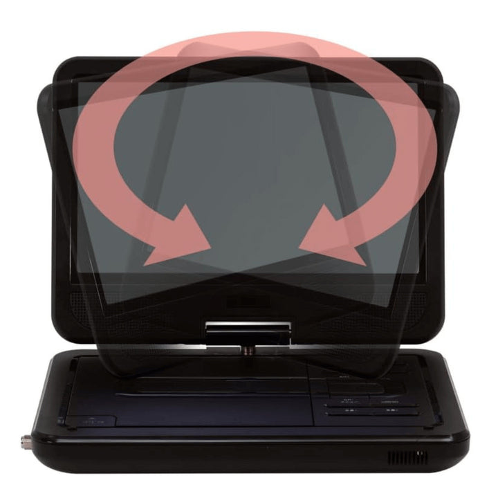 Emerson 10" DVD Player with ATSC Digital TV and LCD 270 Degree Swivel Screen Image 8