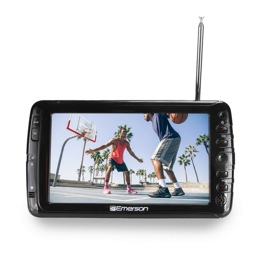 Emerson Portable 7" TV and Digital Multimedia Player with Built-In Battery Image 1