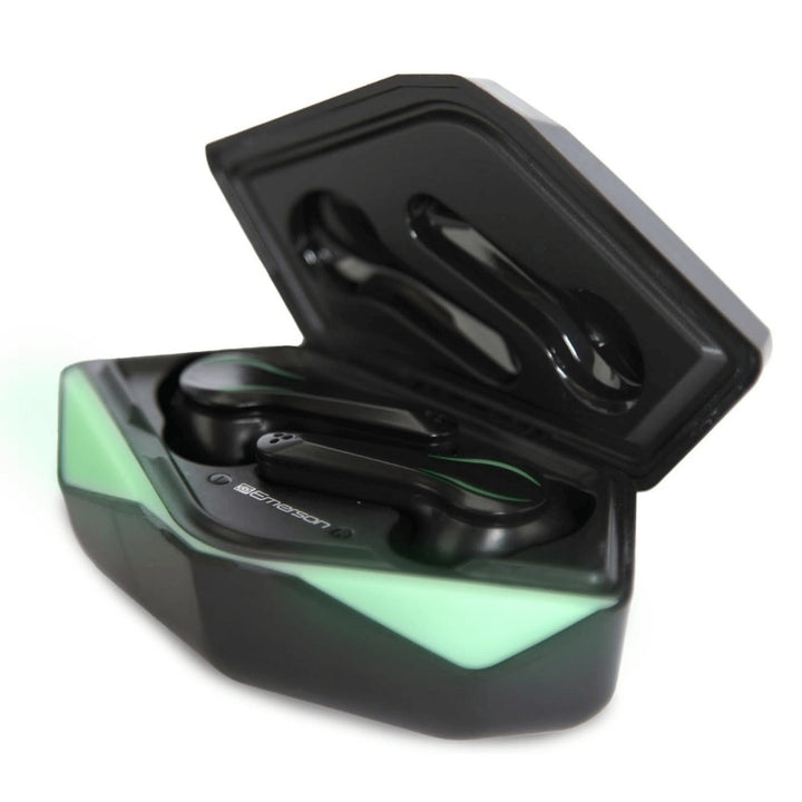 Emerson True Wireless Gaming Earbuds with Charging Case and Taking Calls Option Image 4