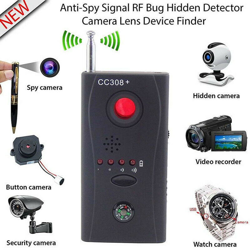 Anti Spy Hidden Camera Detector RF Signal Bug GSM GPS Finder Tracker Scanner Image 3