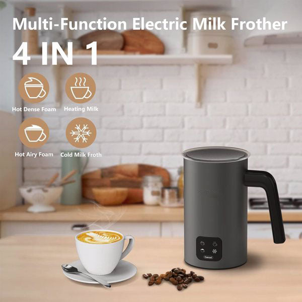 4 IN 1 Automatic Hot and Cold Milk Coffee Frother Foam Maker Image 2