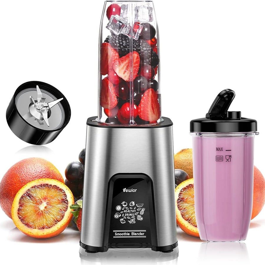 11 Pieces Smoothie Blender for Shakes and Smoothies Image 1