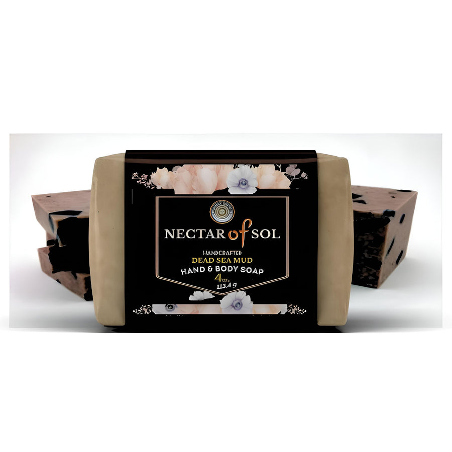 Nectar of Sol Dead Sea Mud Scrub Soap Image 1