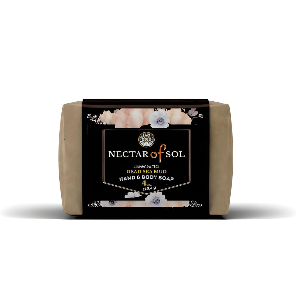 Nectar of Sol Dead Sea Mud Scrub Soap Image 2