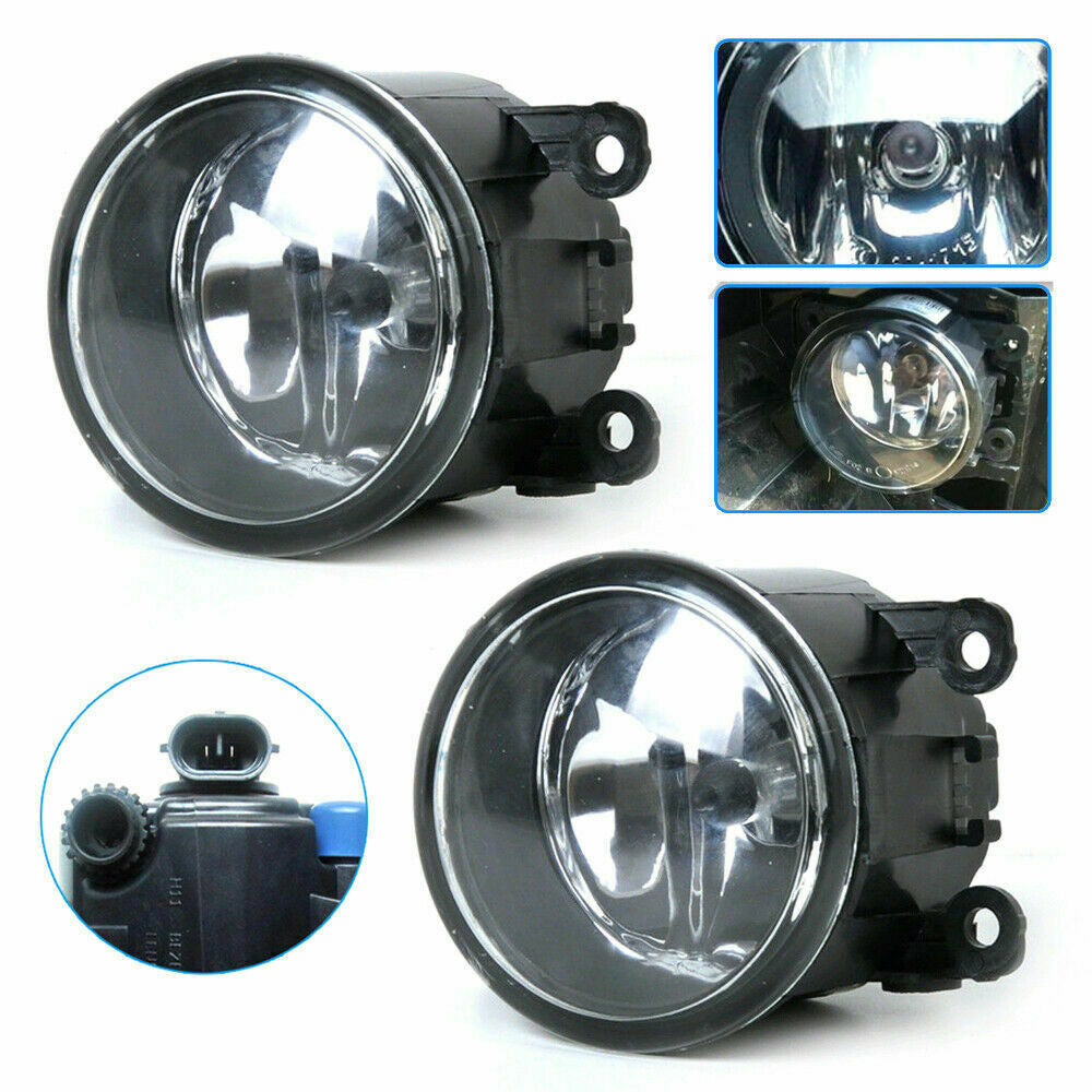 2pcs Drive Side Fog Light Lamp + H11 Bulb 55W Right and Left Side Car Driving Lamp Image 2
