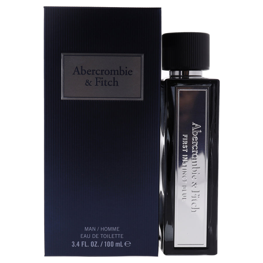 Abercrombie and Fitch Men RETAIL First Instinct Blue 3.4 oz Image 1