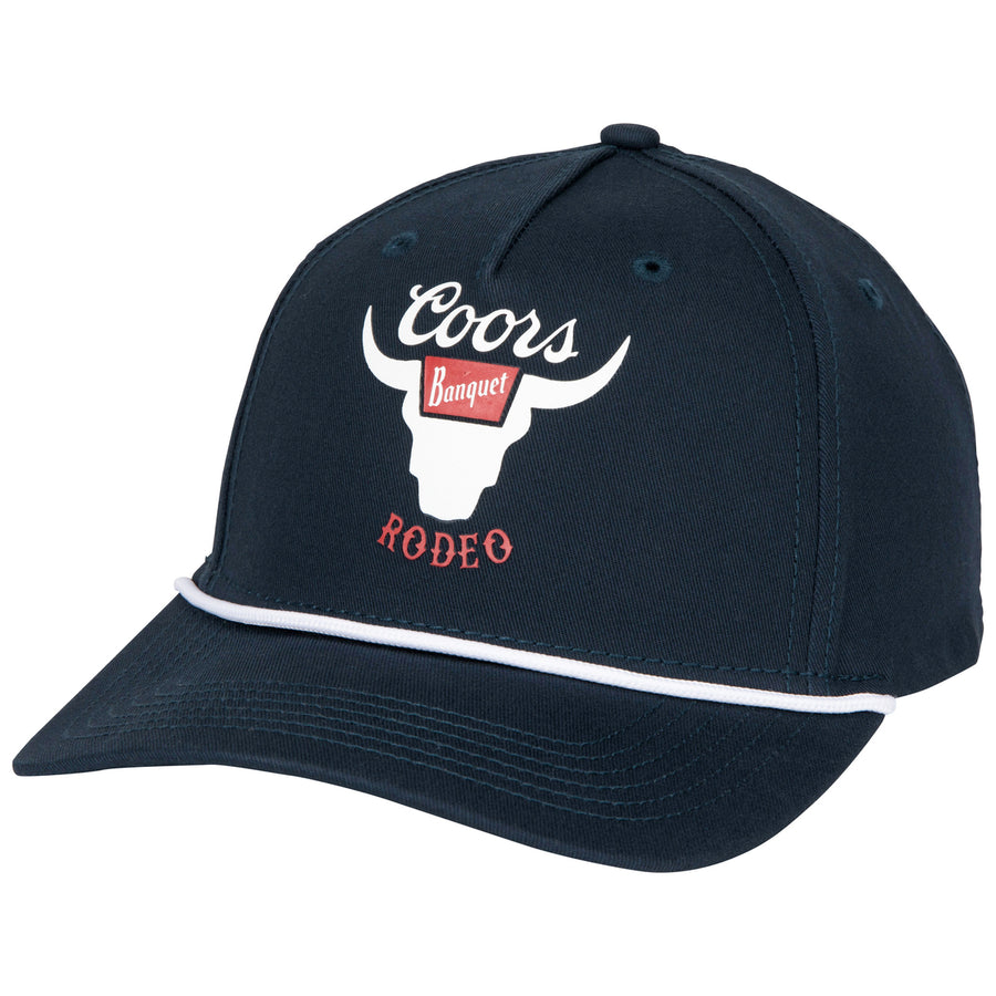 Coors Banquet Rodeo Navy Colorway Rope Hat Image 1