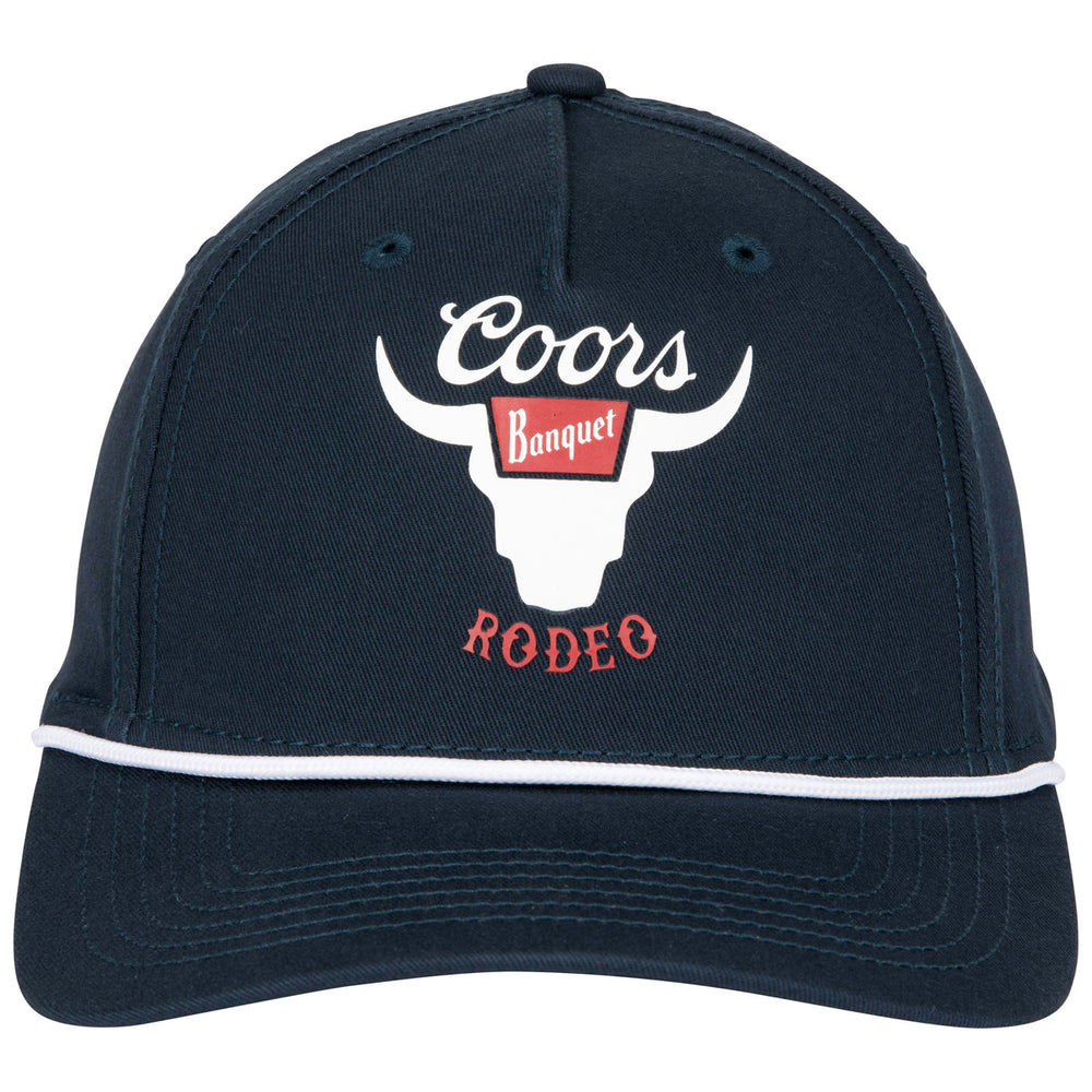 Coors Banquet Rodeo Navy Colorway Rope Hat Image 2