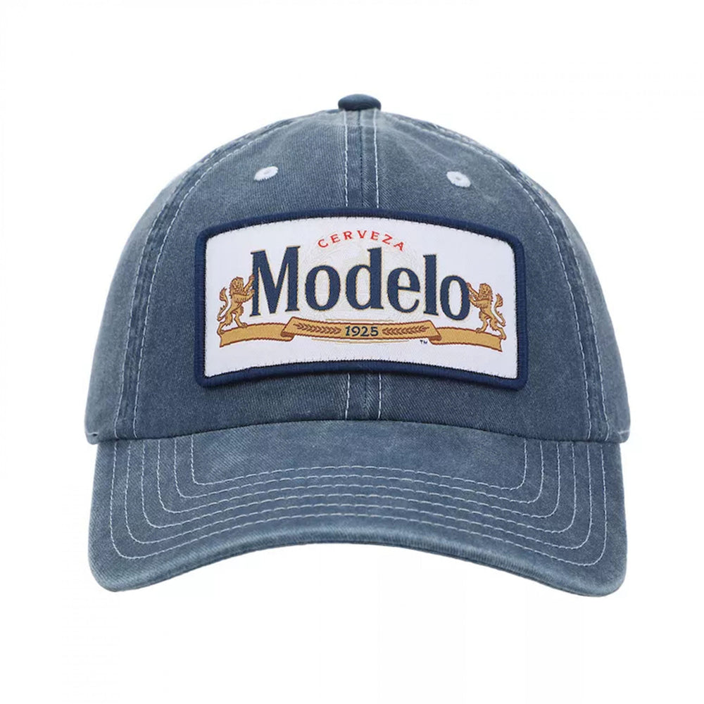Modelo Especial Logo Patch Denim Strapback Hat Image 2