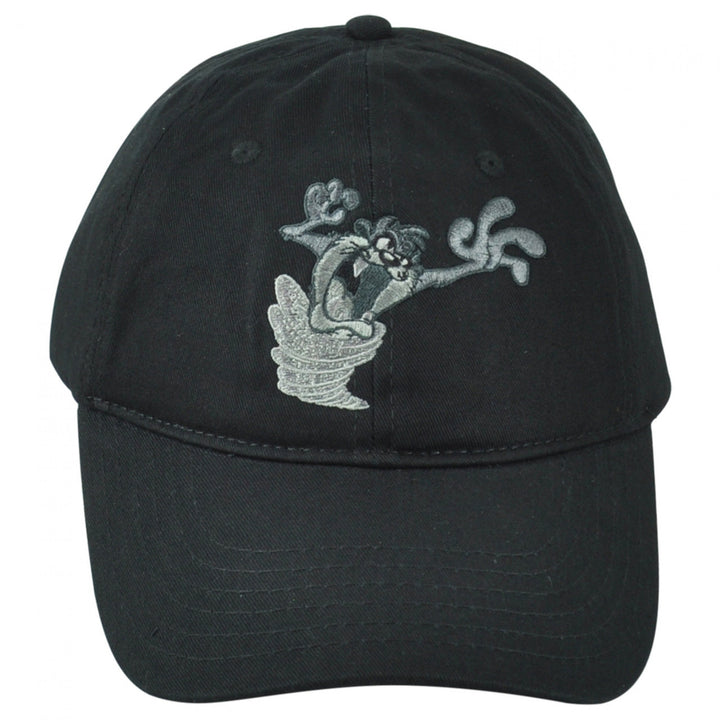 Looney Tunes Tasmanian Devil Embroidered Snapback Hat Image 4