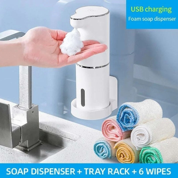 Smart Foam Washing Mobile Phone Automatic Sensor Soap Dispenser Image 7