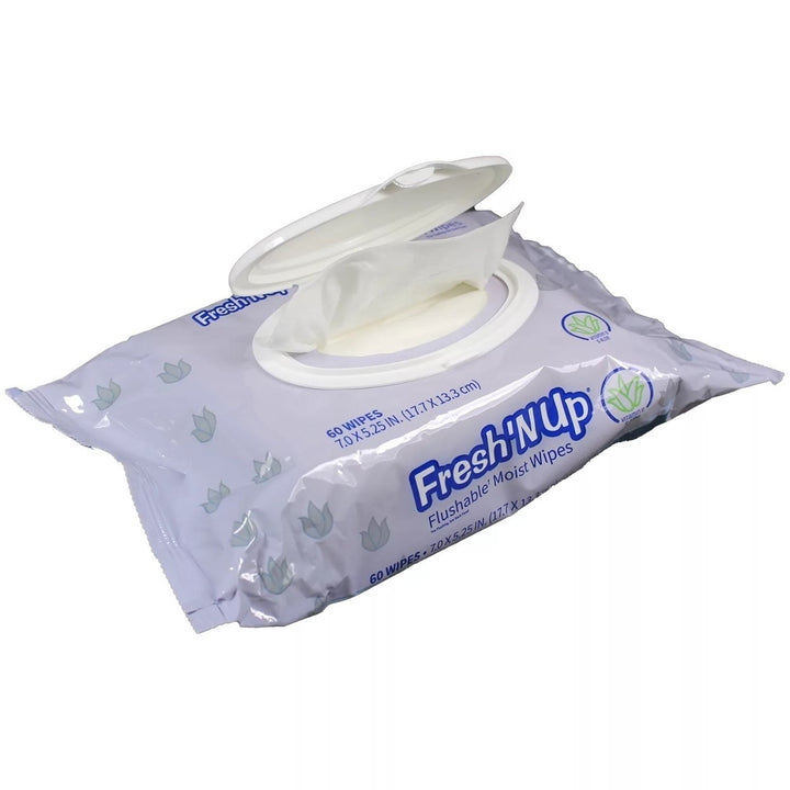 Fresh N Up Flushable Scented Wipes (540 Count) Image 4