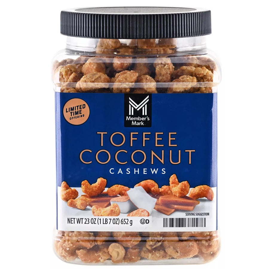 Members Mark Toffee Coconut Cashews (23 Ounce) Image 1