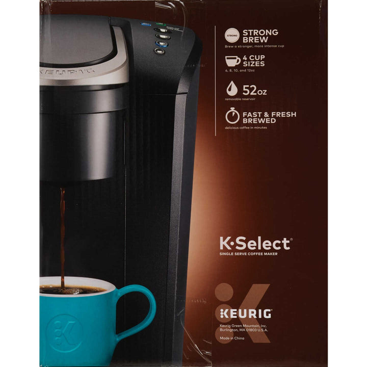 Keurig K-Select Single Serve K-Cup Pod Coffee Maker Matte Black Image 8