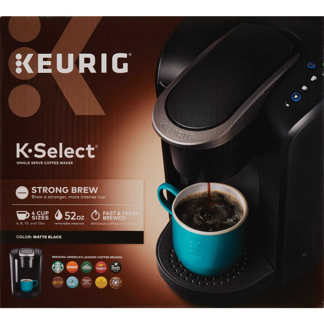 Keurig K-Select Single Serve K-Cup Pod Coffee Maker Matte Black Image 10