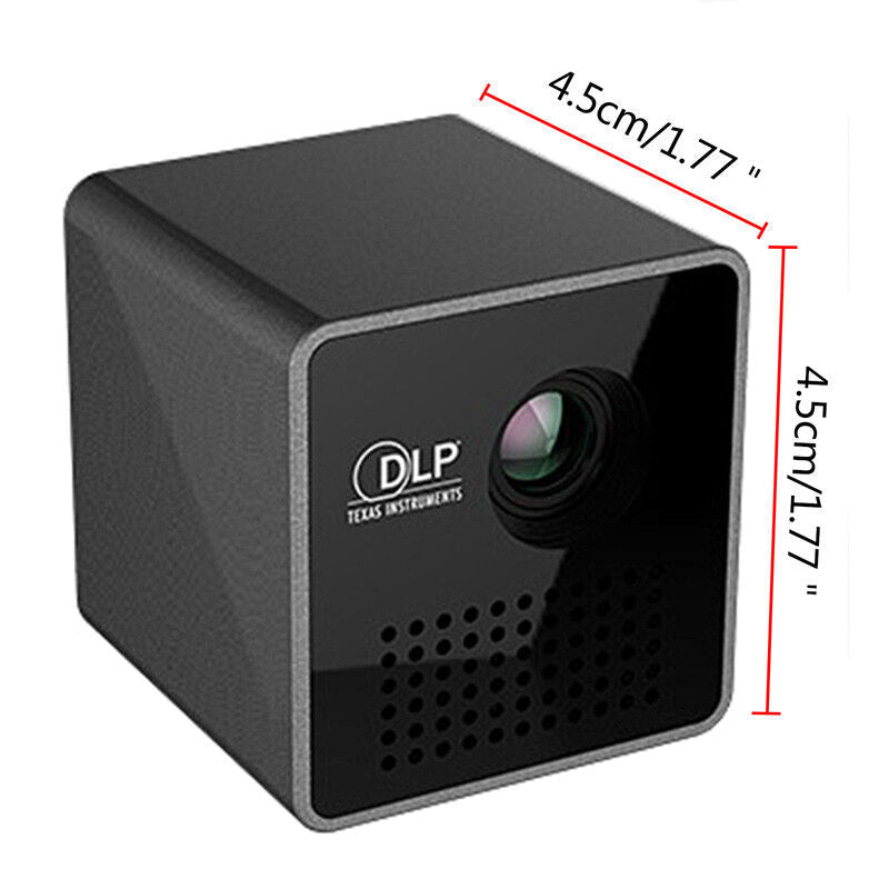 1080P DLP Wifi Mini Pocket LED Projector Home Theater Cinema Multimedia USB/TF Image 9