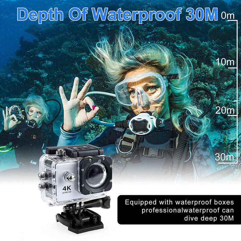 1080P WiFi 4K HD Action Sport Waterproof Camera 20MP Recorder Camcorder DVR DV Image 4