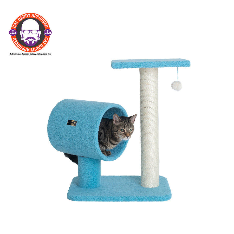 Armarkat Classic Cat Tree Perch Real Wood Cat Tunnel B2501 Jackson Galaxy Approved Image 1