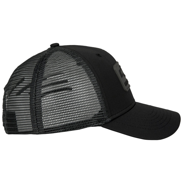 Chevy Logo Black and Grey Colorway Mesh Back Hat Image 4