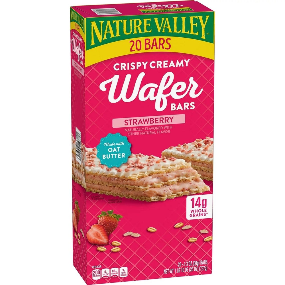 Nature Valley Crispy Creamy Strawberry Wafer Bars1.3 Ounce (Pack of 20) Image 2