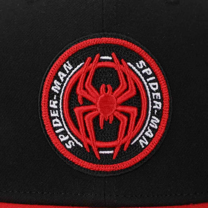 Miles Morales Spider-Man Flat Bill Snapback Hat Image 4