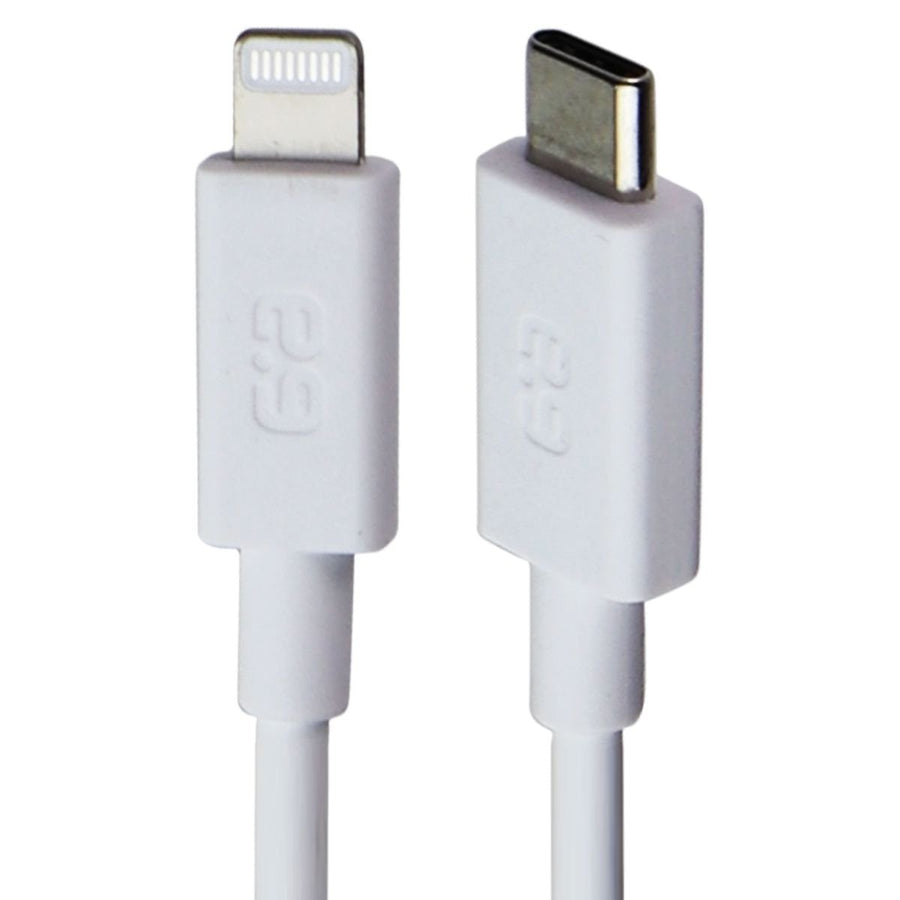 PureGear 6 ft. USB-C to Lightning 8-Pin Charging and Data Sync Cable - White Image 1