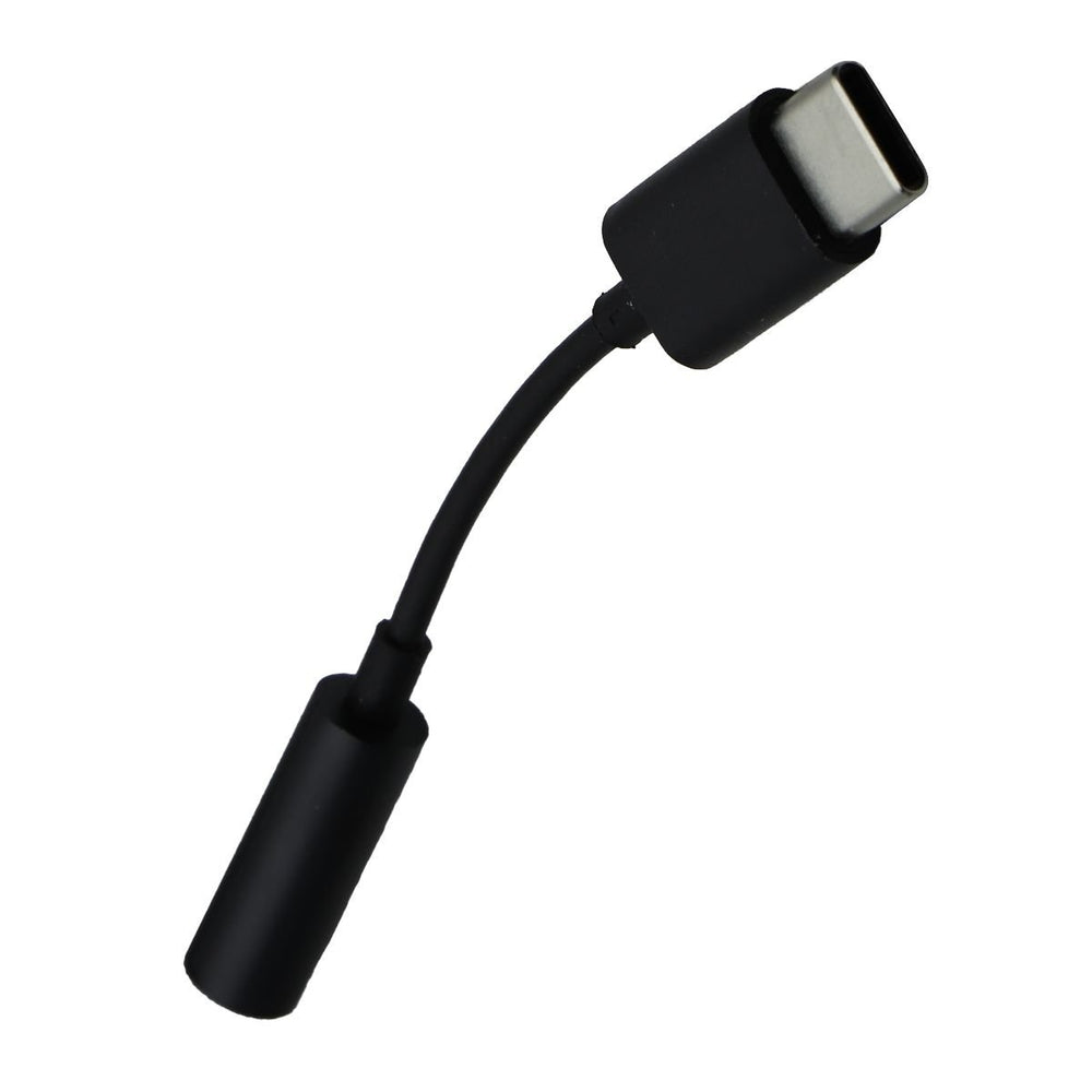 USB-C to 3.5mm headphone Jack Adapter - Black Image 2