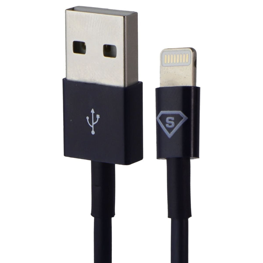 Universal (3.3-Foot) 8-Pin to USB Charge and Sync Cable for Apple - Navy Blue Image 1