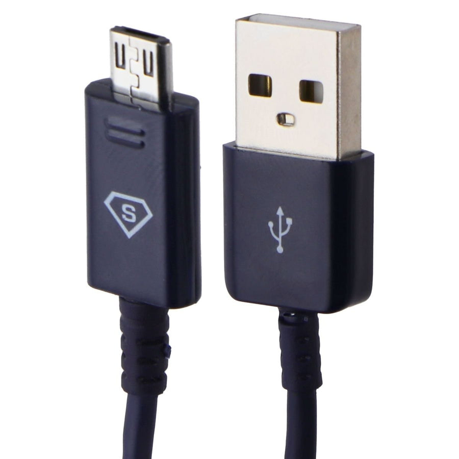 Universal (3.3-Foot) Micro-USB to USB Charge and Sync Cable - Navy Blue Image 1