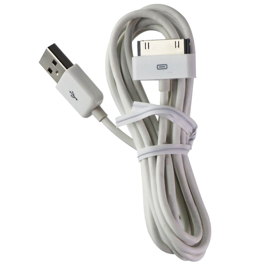 Miscellaneous/Mixed Charge and Sync USB Cables for 30-Pin Devices - White Image 1