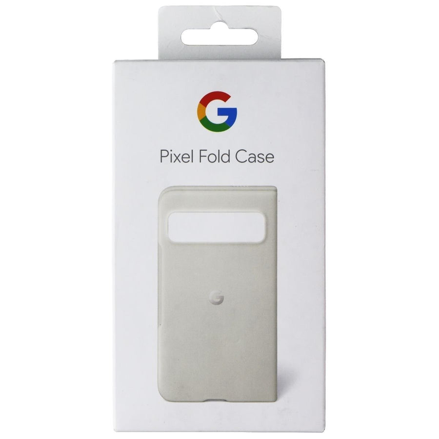 Google Pixel Fold Case - Shock-Absorbing Silicone - Porcelain Image 1
