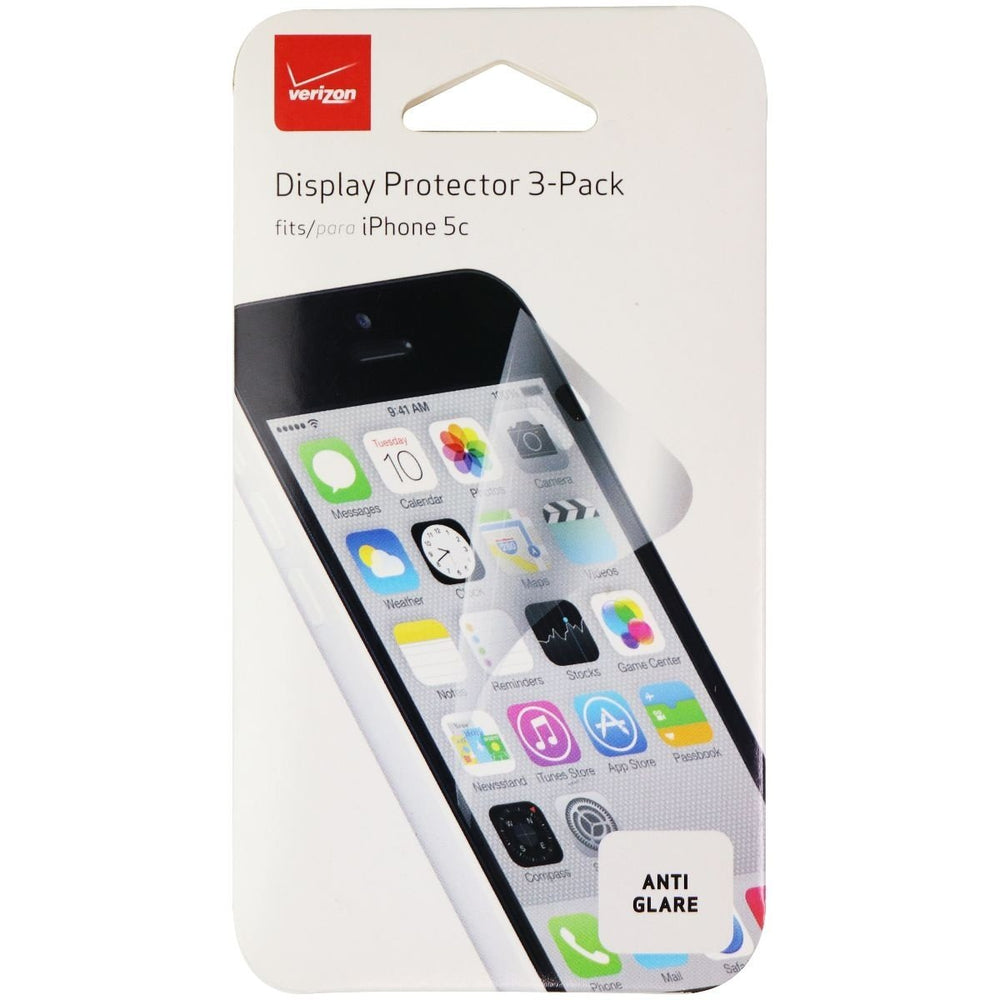 Verizon Display Protector 3-Pack for Apple iPhone 5C - Anti-Glare / Clear Image 2