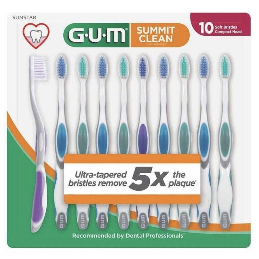 GUM Summit Toothbrush (Pack of 10) Image 1
