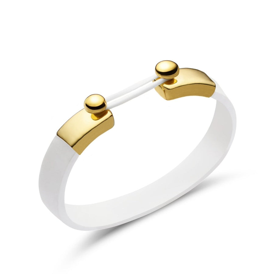LOVESNAP Bracelet White / Gold Image 1