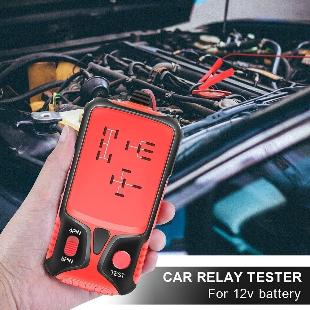 Car Battery Checker Electronic Car Relay Tester Car Tester Image 3