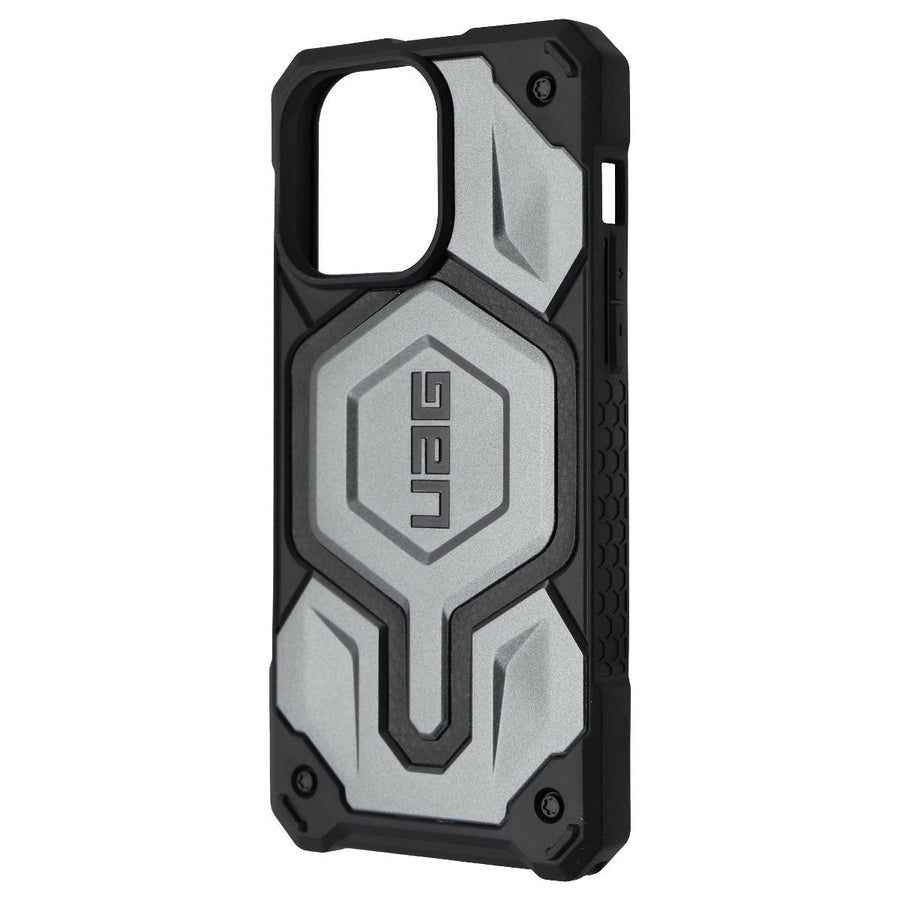 UAG Monarch PRO Series Case For Magsafe for iPhone 14 Pro Max - Silver/Black Image 1