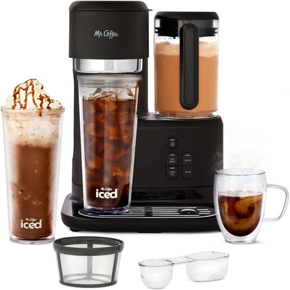 Mr. Coffee 3-in-1 Single-Serve Iced and Hot Coffee/Tea Maker with Blender Image 2