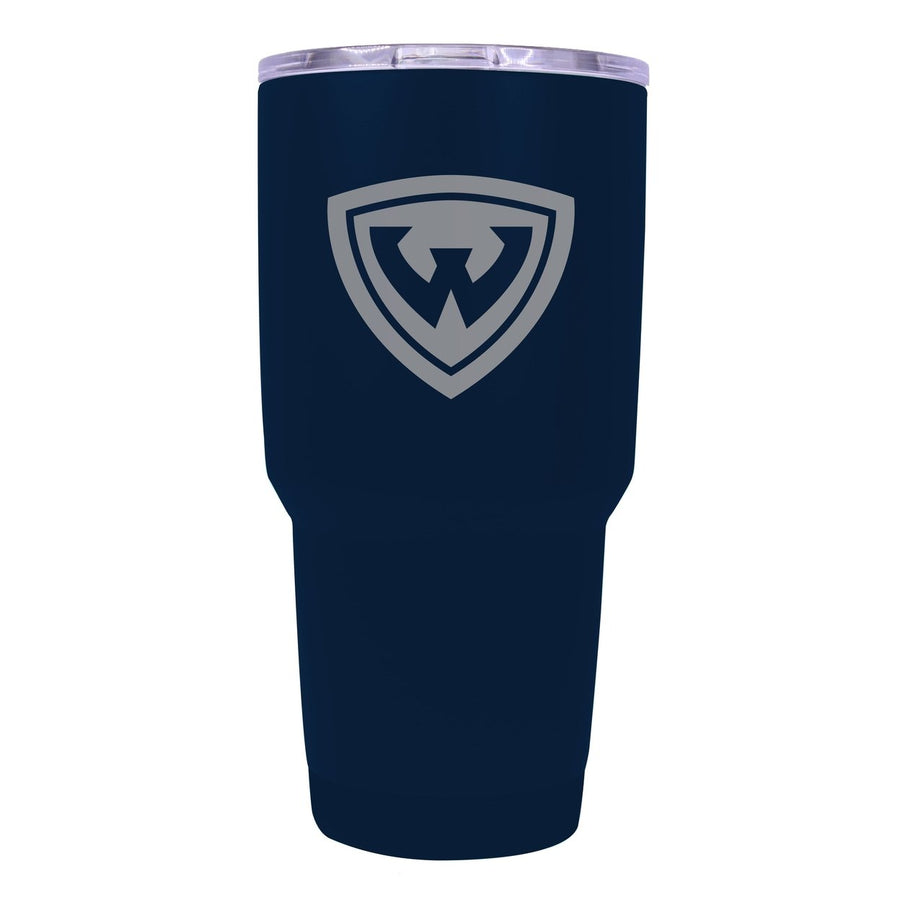 Wayne State 24 oz Insulated Tumbler Etched - Choose Your Color Image 1