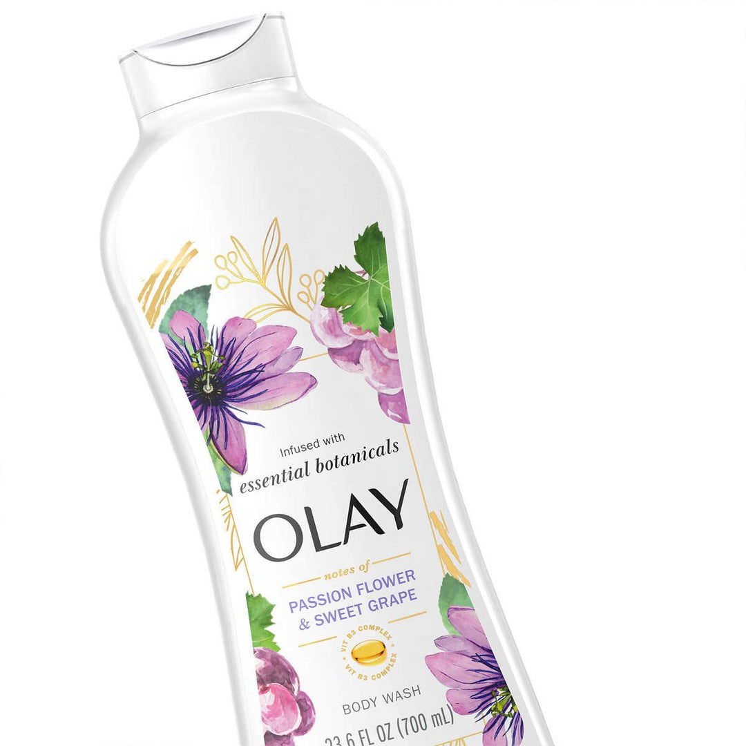 Olay Essential Botanicals Body Wash23.6 Fluid Ounce (Pack of 3) Image 3