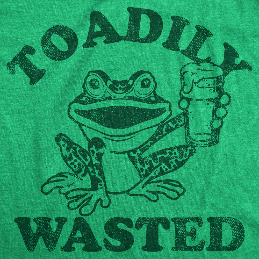 Mens Funny T Shirts Toadily Wasted Sarcastic Drinking Graphic Tee For Men Image 2