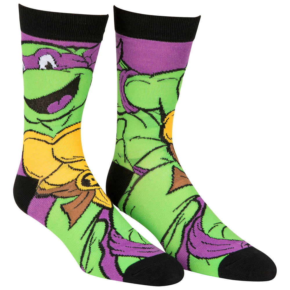 Teenage Mutant Ninja Turtles Characters 6-Pack Crew Socks Image 2