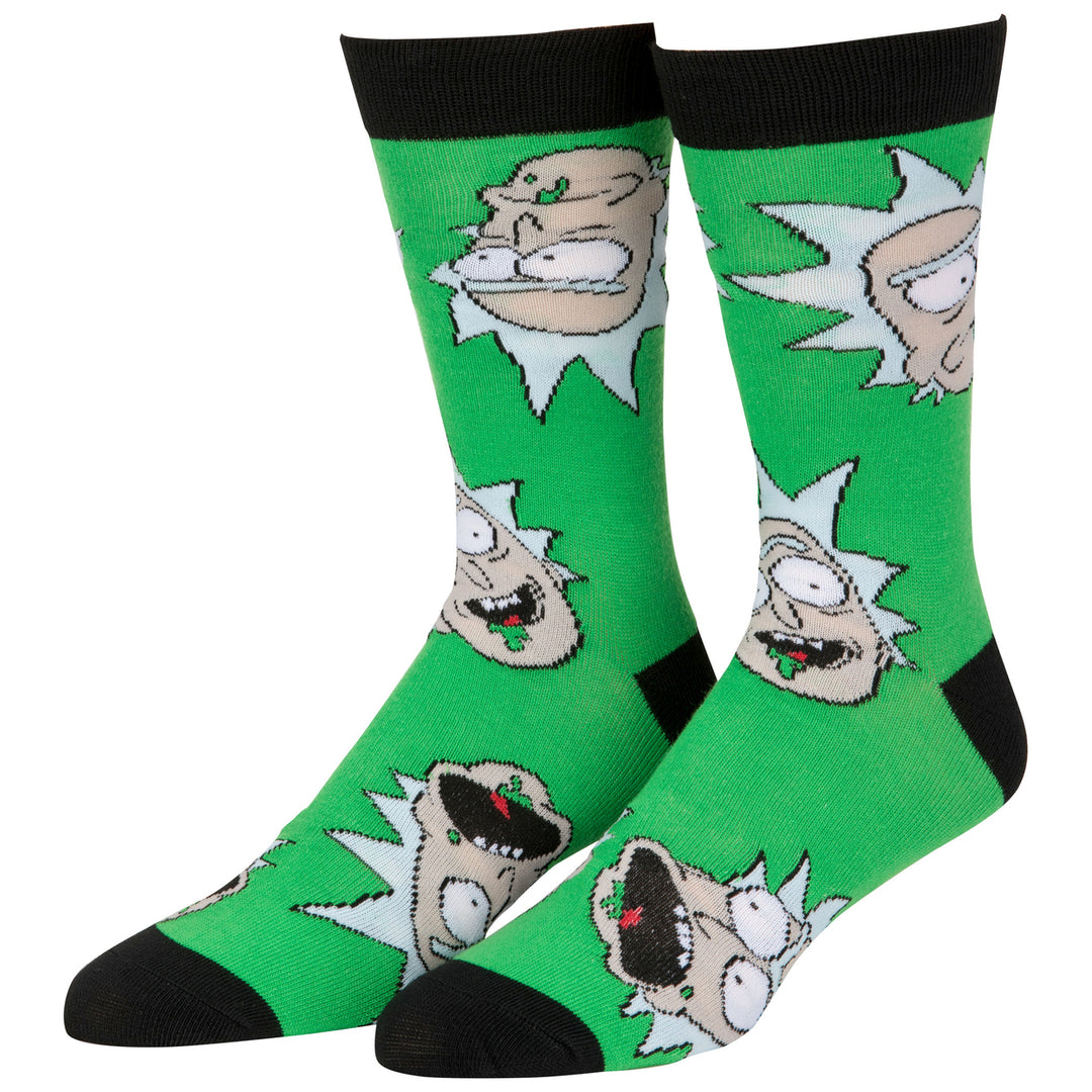 Rick and Morty Characters 6-Pack Crew Socks Image 3