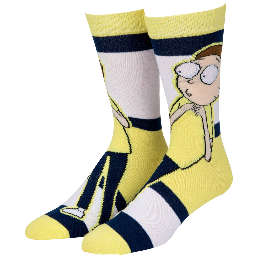Rick and Morty Characters 6-Pack Crew Socks Image 4