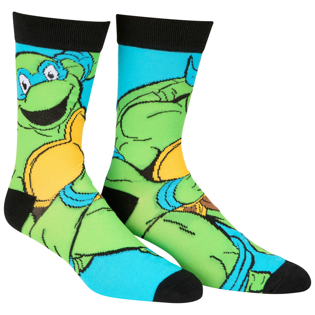Teenage Mutant Ninja Turtles Characters 6-Pack Crew Socks Image 4