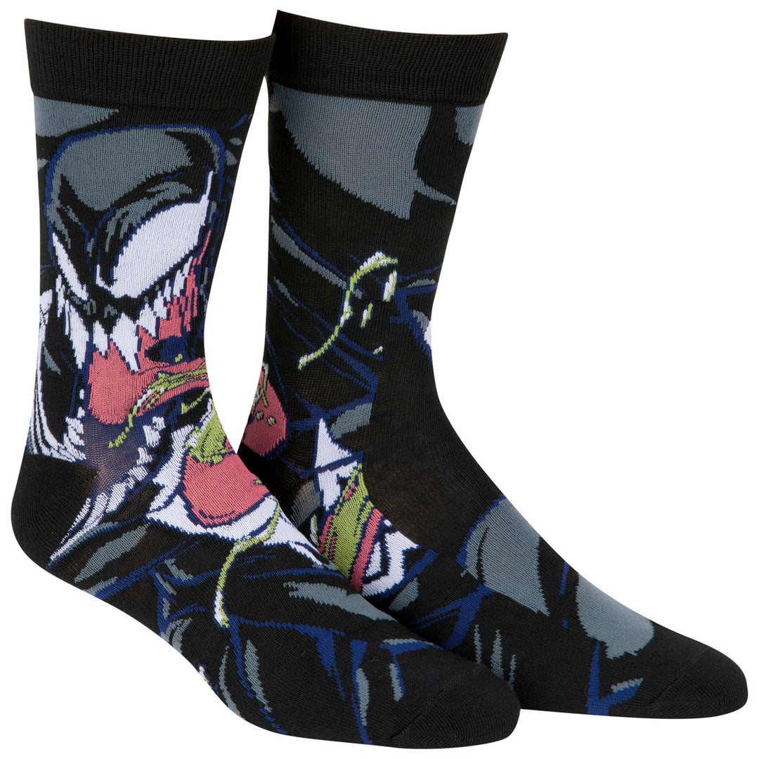 Spider-Man and Venom 6-Pack Crew Socks Image 3