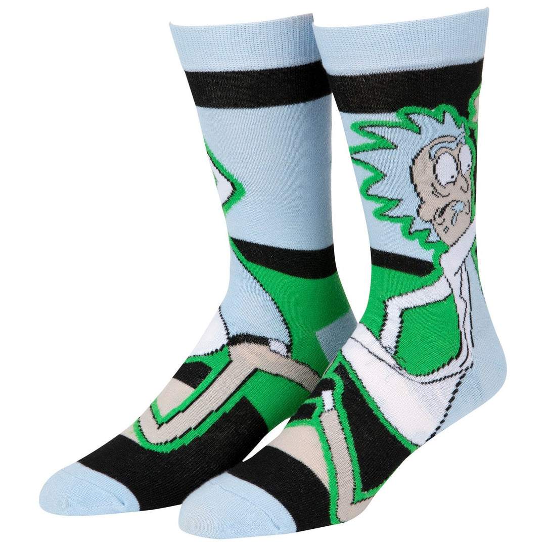 Rick and Morty Characters 6-Pack Crew Socks Image 7