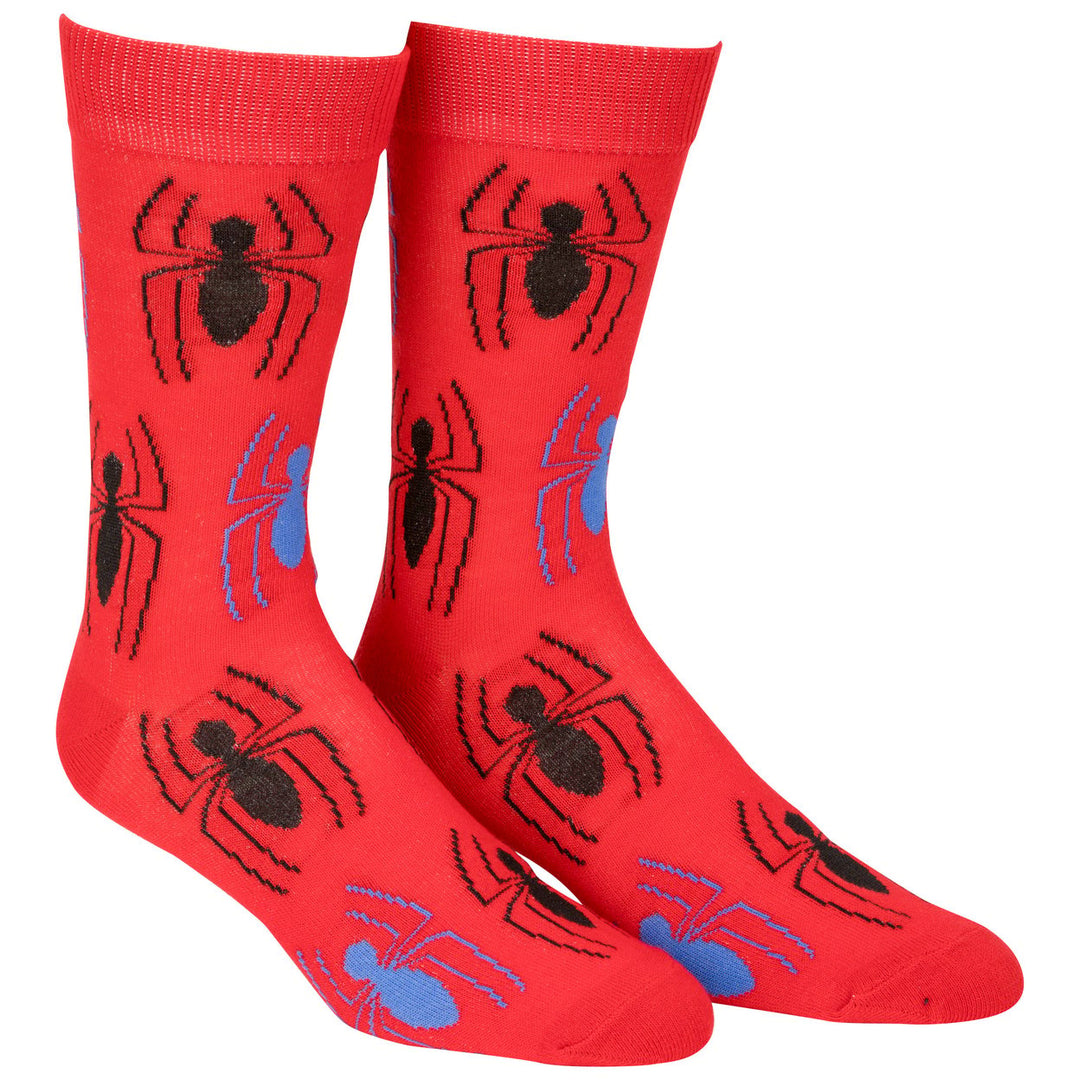 Spider-Man and Venom 6-Pack Crew Socks Image 4